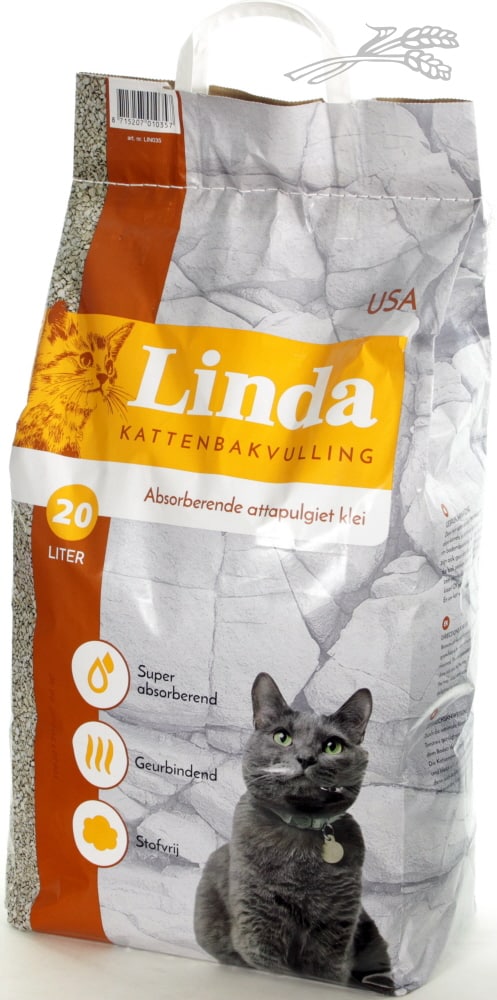 Samenwerken met bros subtiel Linda USA 20 Liter | de stofarme kattenbakvulling| BeestachtigGoed