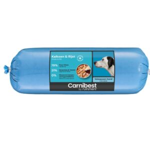Carnibest Kalkoen & rijst vers vlees hondenvoeding