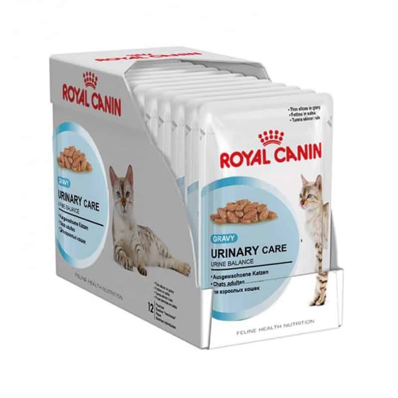 bed Beoefend Rechthoek Royal canin Urinary care in Gravy 12x 85gr | BeestachtigGoed