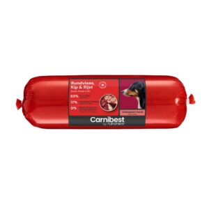 Carnibest Rundvlees Kip & Rijst vers vlees hondenvoeding