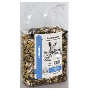 Gemengd konijnenvoer