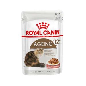 Royal canin Ageing +12 in gravy 12x 85gr natvoer voor de kat