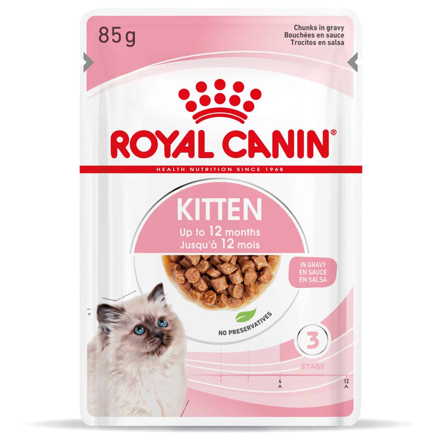 Raap bladeren op smeren Gangster Royal canin Kitten in gravy 12x 85gr | BeestachtigGoed