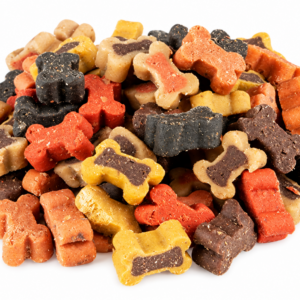 Voskes TrainerMix 500 gram is ideaal als trainingsbeloning of tussendoortje voor je hond. Handig verpakt in een afsluitbare pot.
