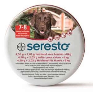 Seresto vlooien en tekenband >8kg