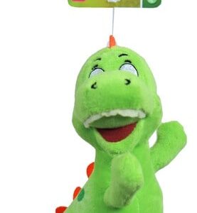 pluche dino klein groen