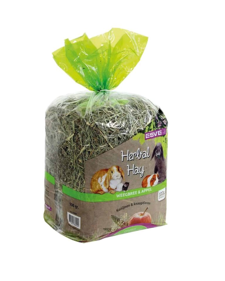 Herbal Hay Weegbree Appel 500 gram