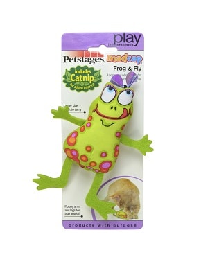 Petstages MadCap Frog and Fly