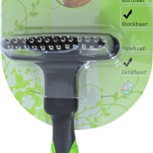 Roskam met roterende tanden roskam met roterende tanden dubbel