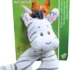 hondenknuffel zebra 13 cm
