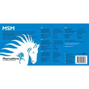 Alternative view of PharmaHorse MSM
