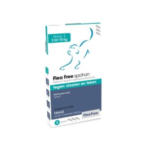 Exil Flea Free spot-on 2-10 kg voor de hond