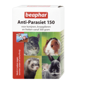 Anti-parasiet 150 knaagdier en vogel