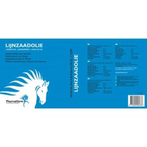 Alternative view of Pharmahorse lijnzaadolie