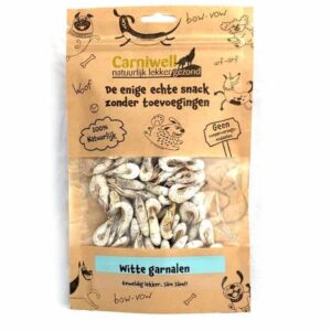 Carniwell witte garnalen 60gr