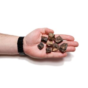 Hertenlong blokjes hand verkleind Hertenlong blokjes 150gr hypoallergene hondensnacks