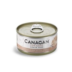 Canagan chicken with crab natvoer voor de kat