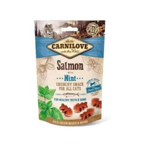 Carnilove Crunchy Snack Salmon Mint 50gr