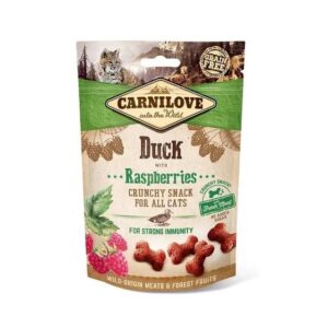 Carnilove crunchy snack Duck with raspberries 50gr