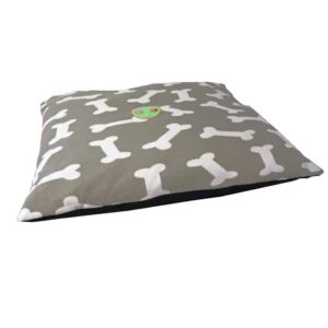 ligkussen grijs met bot 87cm