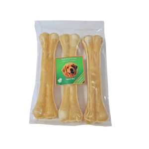 Geperst bot 25cm kauwbot voor de hond