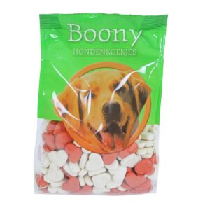 Boony mini hartjes hondenkoekjes 350gr