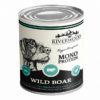 Riverwood Wildzwijn Mono Proteïne 400 g is hypoallergeen natvoer met één eiwitbron, ideaal voor honden met voedselintoleranties, maar ook honden zonder voedselproblemen kunnen dit prima eten!