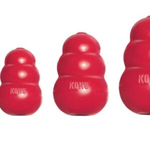 Alternative view of Kong Classic rood, diverse maten