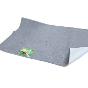 vetbed anti-slip ongebiesd grijs, 150x100cm