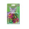 0214938 Crinkel ballen per 4 stuks kattenspeelgoed