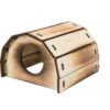 Hamster huisje hout Mikkel
