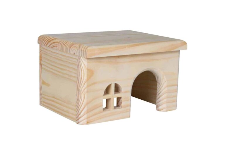 Hamster houten huisje spijkervrij