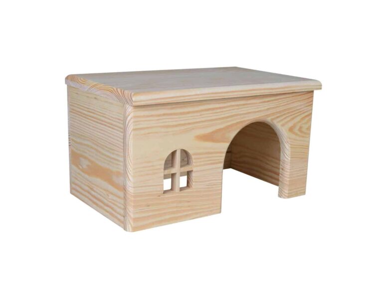 Hamster houten huisje spijkervrij