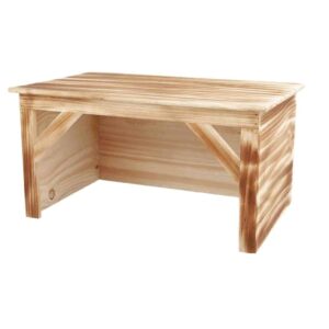 dwergkonijnen/cavia huis hout,