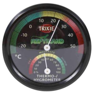 thermo/hygrometer analoog 7,5cm