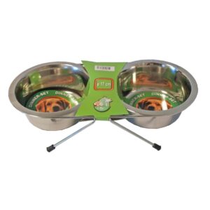 dinner-set, inclusief RVS bakken 17cm