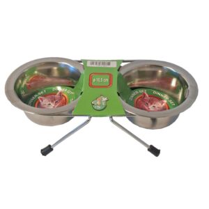 dinner-set, inclusief RVS bakken 10,5 cm