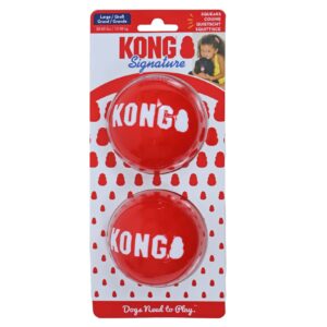 Kong Signature Ballen Large pak a 2 stuks