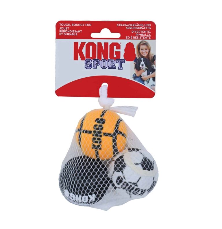 Kong Sport ballen, Small 3 stuks