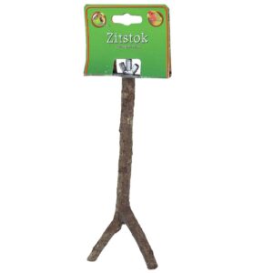 Zitstok hout 20cm voor vogels