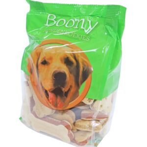 Boony happy happer hondenkoekjes mix 400gr