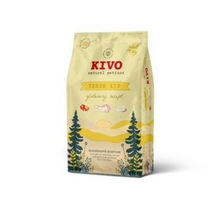 Kivo Verse kip glutenvrij adult is een glutenvrije, volledige voeding met verse kip voor volwassen honden van alle rassen.Kivo Koudgeperste Kip Brok is een glutenvrije, volledige voeding met verse kip voor volwassen honden van alle rassen.