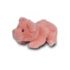 Hondenknuffel varken pluche eco met piep 16 cm