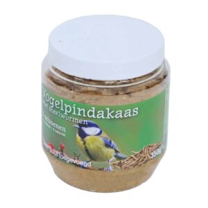 Vogelpindakaas meelwormen, 350 gram