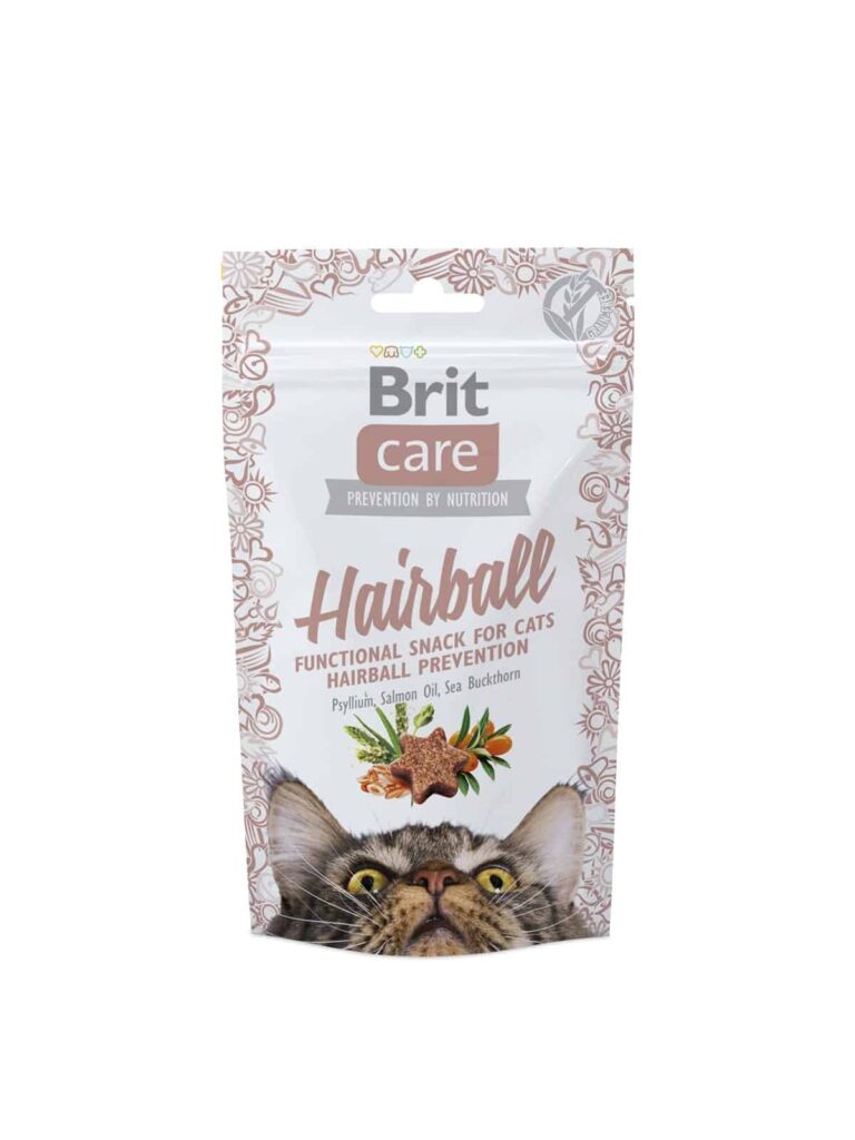 Brit Care Kattensnack Hairball, 50gr