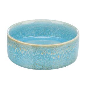 Keramische Voer/Waterbak Blauw