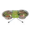dinner-set, inclusief 2 RVS bakken 13 cm