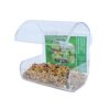 Window feeder plastic met 2 zuigers