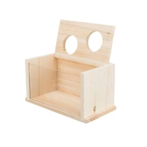 Zandbad hout voor bijv.: muizen, hamsters en andere kleinere knaagdieren.