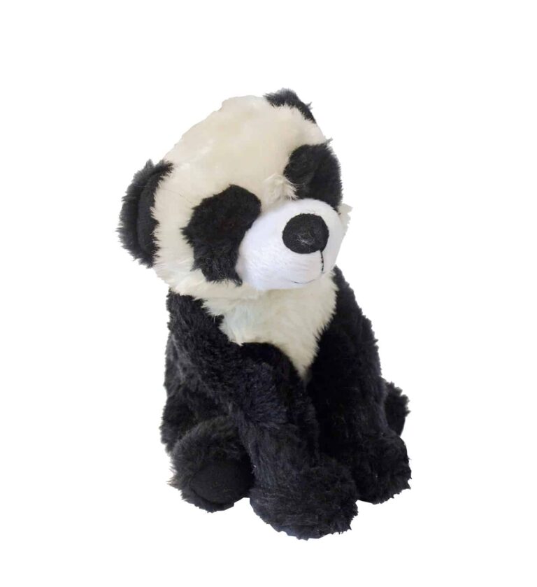 hondenspeelgoed pluche panda met piep, 23 cm